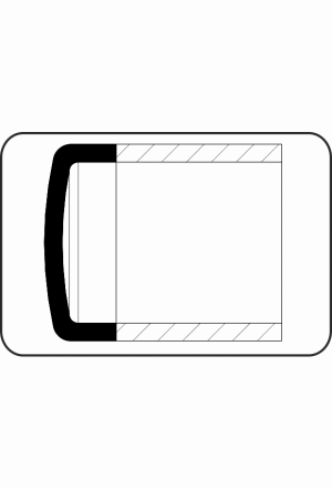 Endkappe 300mm verlängert