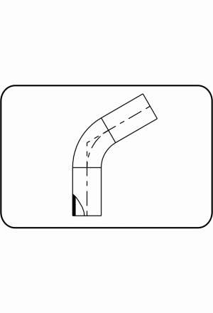 Rohrbogen 60°