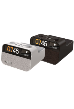 PURE Radio-réveil DAB+ Noir/Blanc