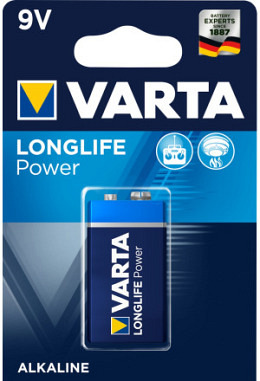 Piles 9 volt Varta