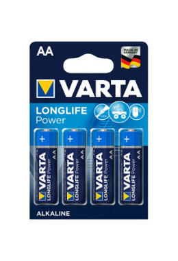 Pack de 4 piles AA Varta