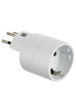 Schönenberger Adaptateur de voyage T12 / Schuko NO BLOCK