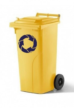 140 Liter Container in diversen Farben..