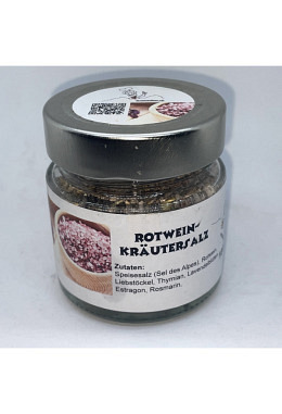 Rotwein-Kräutersalz