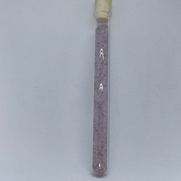 Blütensalz Reagenzglas Kornblume rot SdA