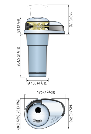 DP2E 600  WINDLASS  500W 12V 06mm