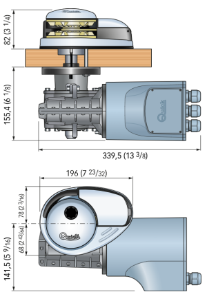 DP2 P 712   WINDLASS  700W 12V 08mm