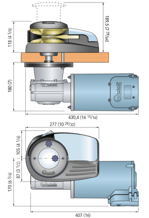 DH4 2024   WINDLASS 2000W 24V 10mm