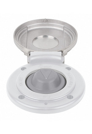 900/XDW FOOT-SWITCH DOWN INOX/WHITE