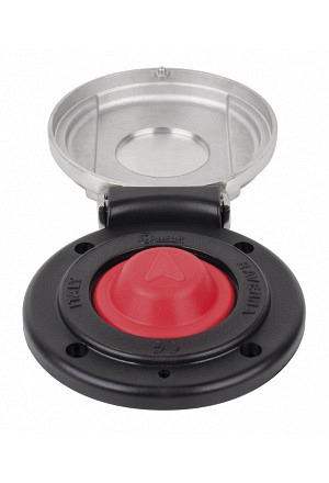 900/XUB FOOT-SWITCH UP INOX/BLACK