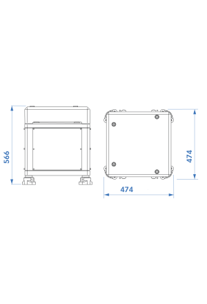 MC2 X5 DC ANTI-ROLL GYRO STABILIZER