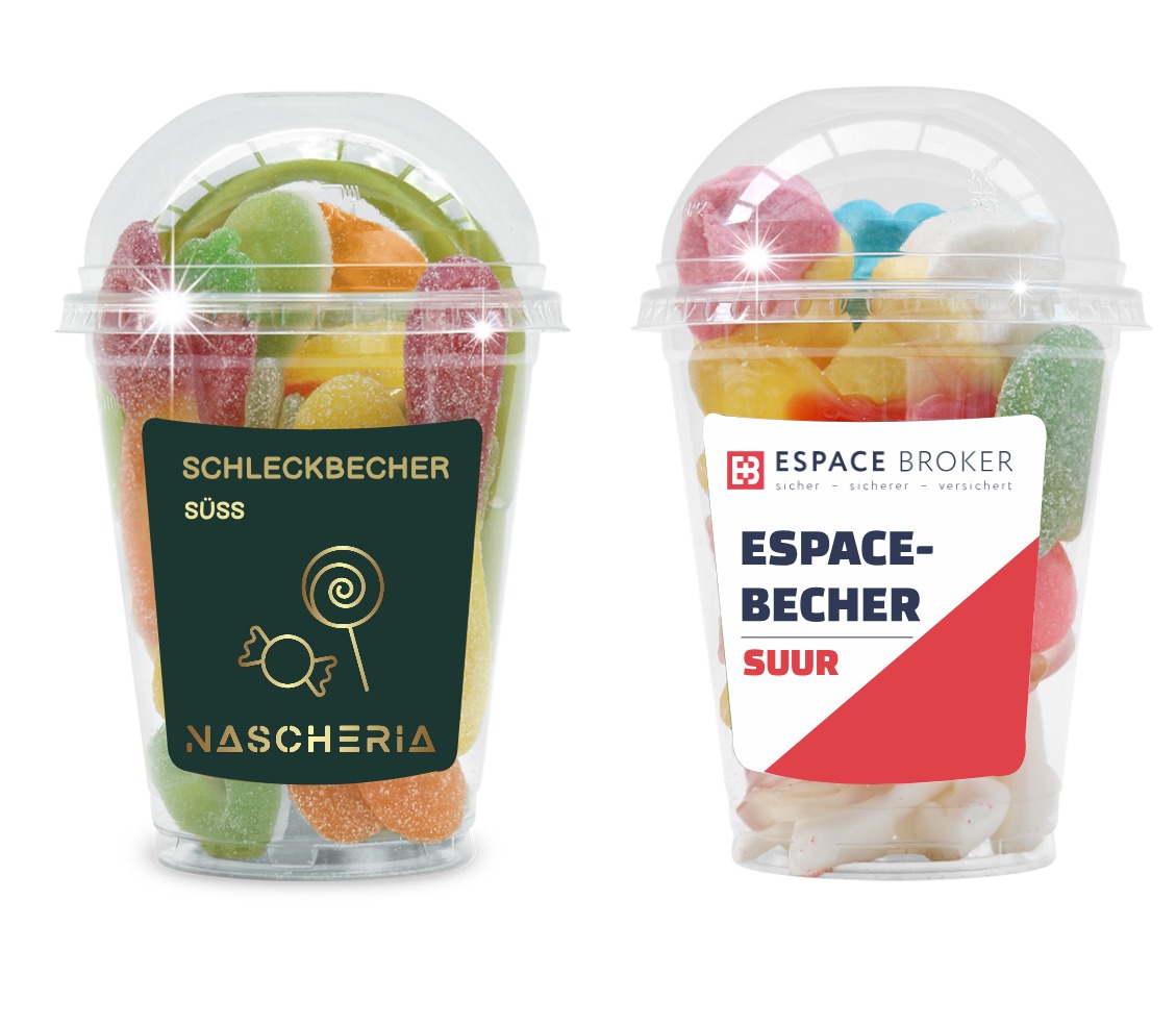 Schleckbecher als Firmen Geschenk