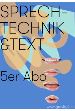 Sprechtechnik und Rhetorik 5er Abo