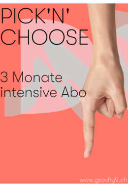 3 Monate Pick'n'Choose intensive