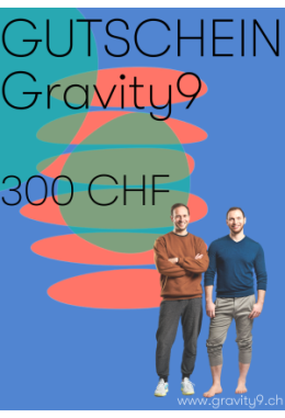 CHF 300 Wertgutschein Gravity9