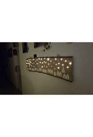 Beleuchteter Adventskalender