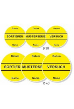 ablösbare Prüfplakette - verschiedene Motive