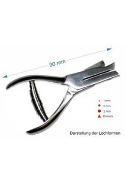 Geschmiedete Lochzange