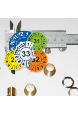 Terminplaketten aus PE Folie - Einjährig