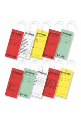 Kunststoff Warenanhänger div. Motive