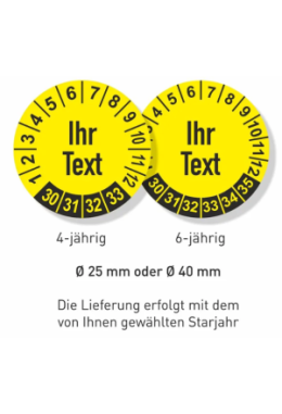 Terminplaketten laminiert mit Ihrem Wahltext