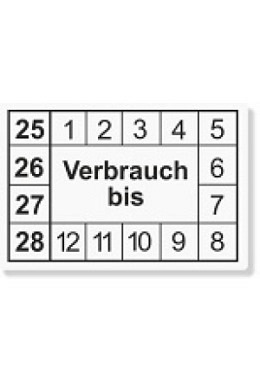 Terminplaketten laminiert rechteckig