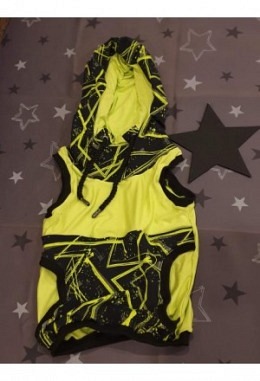 Freya Pullunder handmade Grösse 122 StreetArt grün