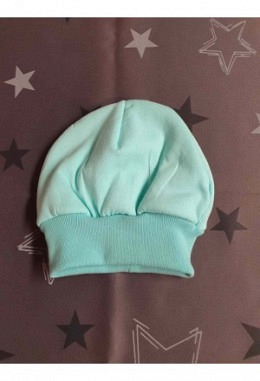 Babymütze gefüttert mint