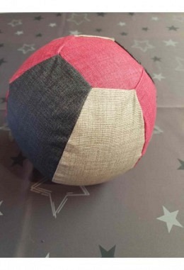 Luftballonhülle pink/anthrazit/taupe