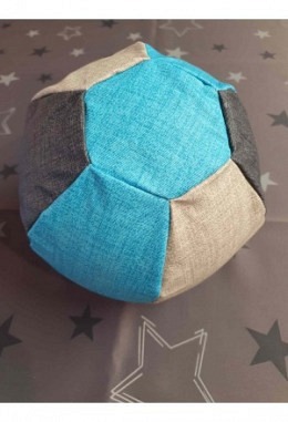 Luftballonhülle blau/anthrazit/taupe