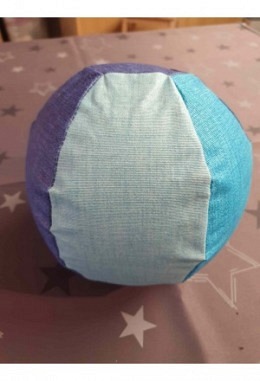 Luftballonhülle blau/jeansblau/lagune