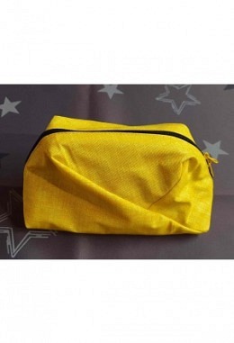 Necessaire GeoBag klein gelb