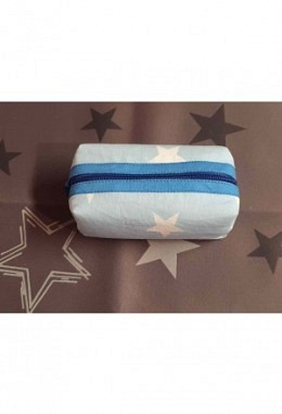 Taschentücher-Tasche Sterne blau