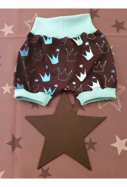 Shorts handmade Grösse 80-92 Chrönli mint