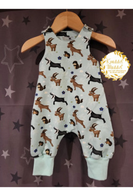 Strampler Lybstes handmade Alpenzauber mint Grösse 62