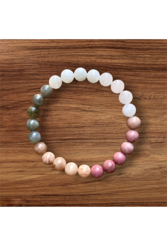 Naturstein-Armband Selbstliebe