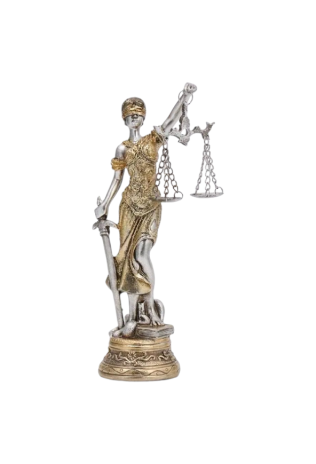 Justitia Harzstatue