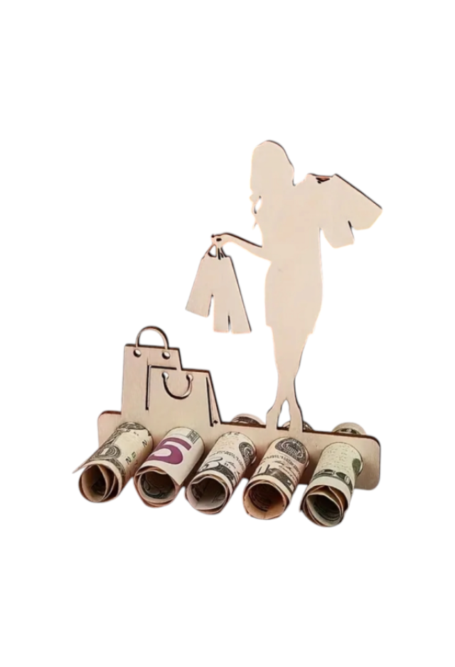 Glückwunsch Shopping Girl