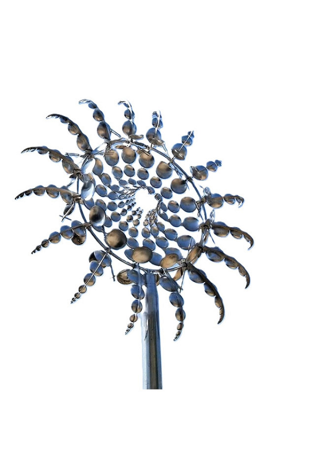  3D Windspiel aus Metall