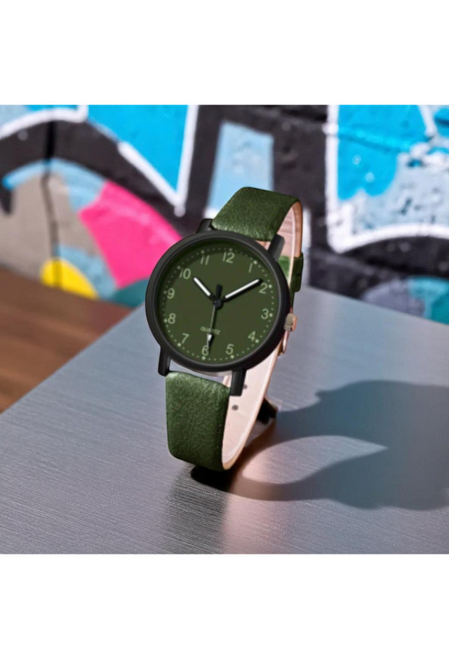 Uhr Fashion Casual grün