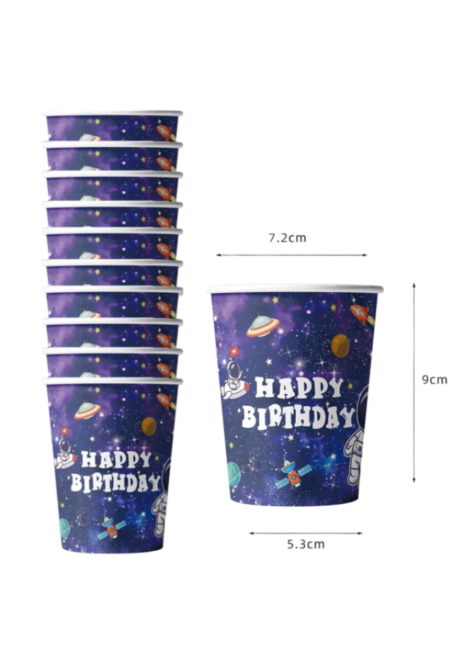 Becher Space 2 dl 10pcs