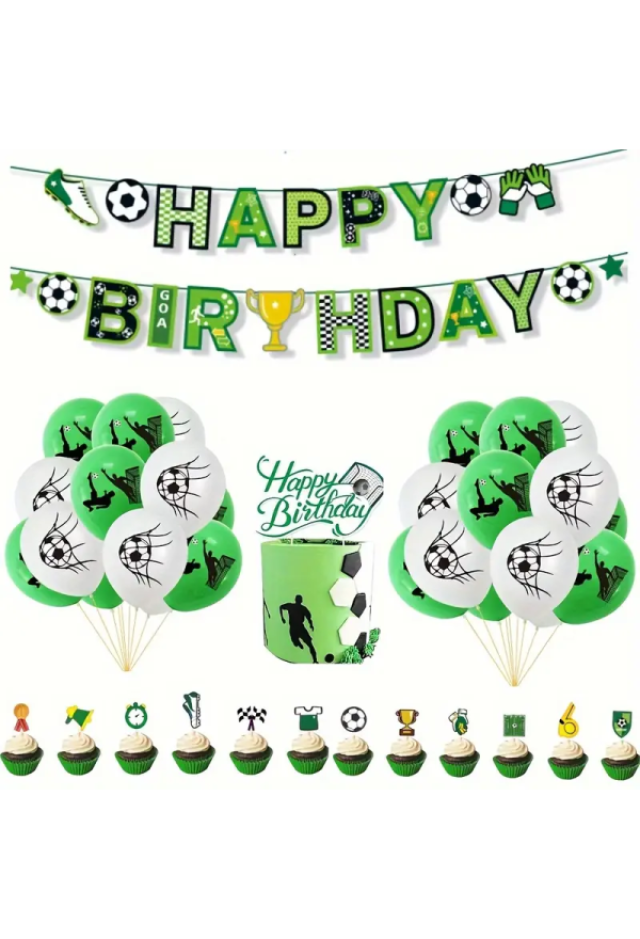 Partydeko Fussball 01