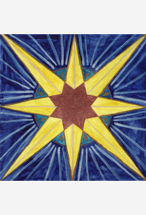Mandala "Sternenlicht"